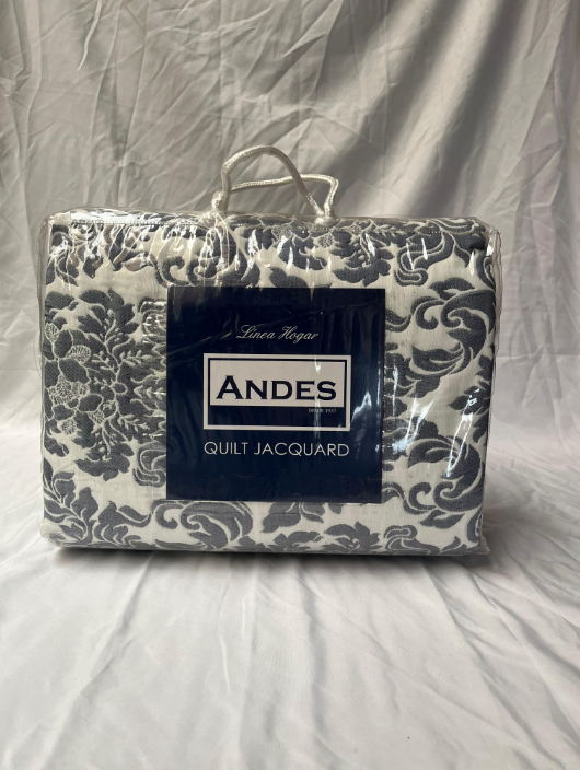 Quilt jacquard 1 1/2 plazas