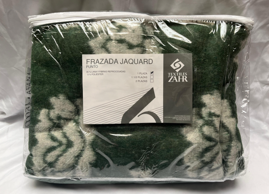 Frazada 1 Plaza JAQUARD